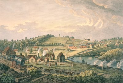 Upper Works at Coalbrookdale, Shropshire by English School